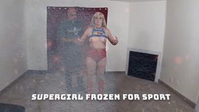 Supergirl gets Frozen for Sport 01