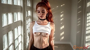 My Friend’s Son Got All Muscular... My Redhead Pussy Got Soaking Wet the Moment I Saw Him [AI]