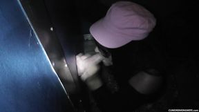 Gloryhole Gangbang with Many Strangers