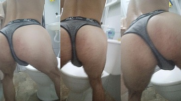 Usando calcinha