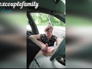 Met a stranger by the pond and cum in her mouth after a passer-by saw us