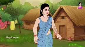 Maid Payal Bhabhi fucked by old boss