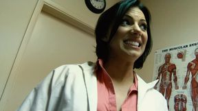Dr Julez Ventura Takes The Temp Of A Fat Black Cock
