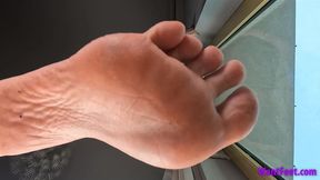 Kathleen Foot Stomping - Highly Arched Feet - HD MP4
