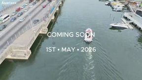 Sexy ebony girlfriends take it on the boat cruise