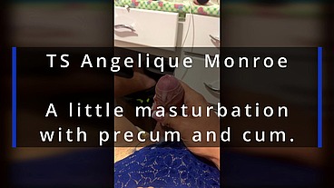 TS Angelique Monroe - A little masturbation