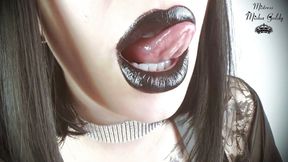 Black lips tease JOI