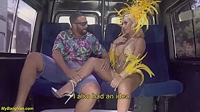 Busty Carnival Samba Dancer Needs