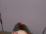 Toe curling cumshot
