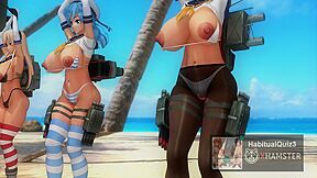 Mmd R18 Kancolle - Paranoid Cell Phone Girl Kantai Collection Sex Dance Public Gangbang 3d Hentai - Car Toon