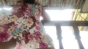 Filming My Stepsister's Wife From Below