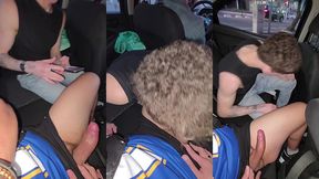 botei pra mamar o passageiro que dividi a carona