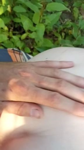 Amelia fucks outdoors during fishing trip❤️