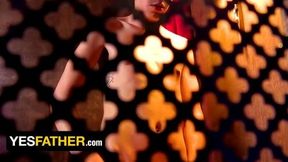 YesFather Altar Boys Zayne Bright and James Manson Messed The Confession Booth With Huge Cumshots