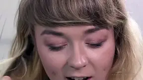 The very hairy Felicia Fisher shows off her sexy body before whipping out her vibrator