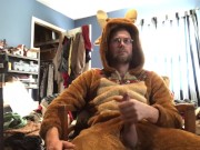 Holiday reindeer cosplay