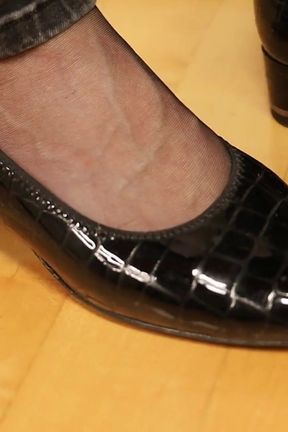 Nylon Soles Worship - Extreme Feet Tease, Dangling &amp; Shoeplay