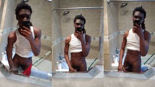 Watch Dblue095's steamy solo session with a hot webcam tgirl!