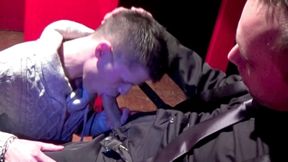 sexy and innocent french twinks suck and fuck in cruisin in Paris