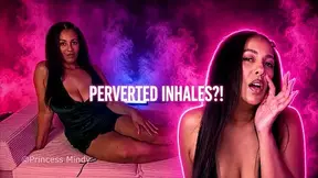 Perverted Inhales And Holds