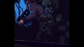 Springtrap fucks the security guard