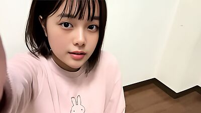 A black-haired who is usually a quiet, ordinary but who masturbates all the time at home.