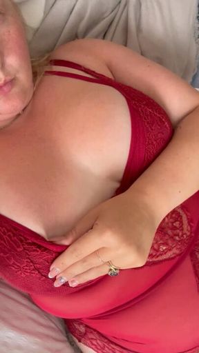 I heard you like red lingere