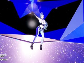 [MMD] (G)I-DLE - LATATA Kaisa Sexy Kpop Dance League of Legends KDA 4K 60FPS