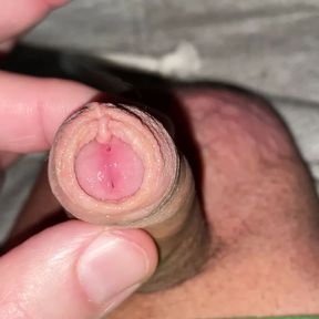 my small and juicy foreskin dick