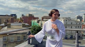 Lil Missy as Princess Leia: Surrendering to the Darkness