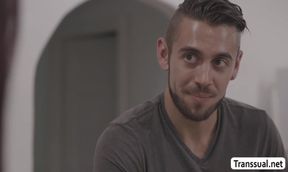 Gorgeous Ts Analed By Dante In Kitchen - Khloe Kay