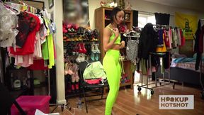 Bts - Gorgeous Babe Alexis Tae Hooks up with Bryan Gozzling!