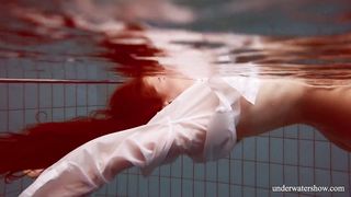 Swimming pool goddess Russian sexy Lola