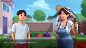 Horny Dude Helping His Sexy MILF with the House Chores - Summertime Saga 04