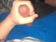 Phone cumshot