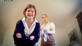Punished For Cross-Dressing
