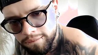 Colossal Black tattoo masturbating Part 2 2