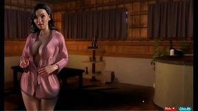 Treasure of Nadia [PornPlay Hentai game] Ep.60 crazy threesome with a latina and an asian MILF