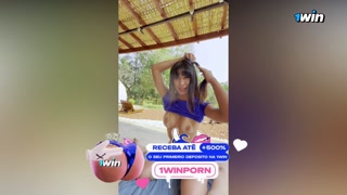 Trying not to cum with this big ass cock riding, fucking in public chalet!