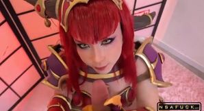 Sexy Big Boobs Stepsis Alexstrasza from Wo