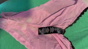 Cum on wife's panties 47