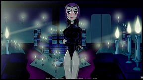 raven xxx simulator [rule 34 pornplay hentai game] monster green cock and deepthroat