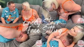 FE0051 Lacey Starr & Eddie With BBW Face Sitting, Ass Smothering, Natural Tits, Milf & Domination! Lets Play Squash Eddie!