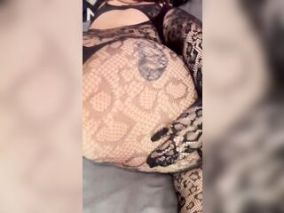 A lot of milk on my face