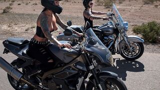 Bloodthirsty Biker Babes: Part three Tape With Johnny Sins, Anna Bell Peaks, Felicity Feline - Brazzers Official
