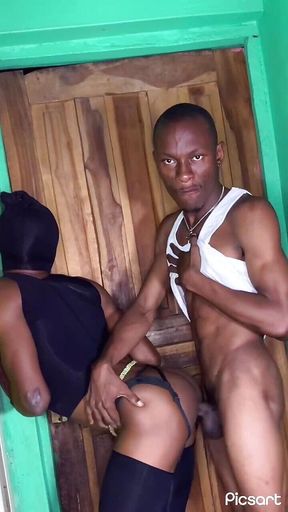 Two Nigerian Twinks Hard Sex