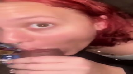 Cheating on bf, suckin dick