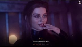 Empress Game-Brunette in Sexy Lingerie Seduced