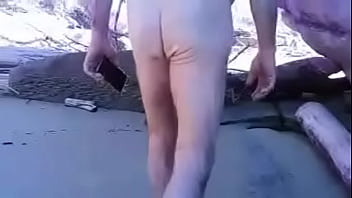 nude beach walk