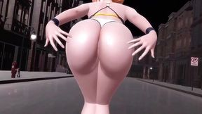 Nami from One Piece Twerks and Dances like a Pro!